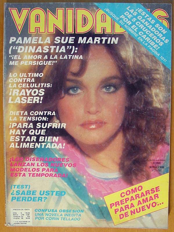 VANIDADES magazine side cover 27 September 1983