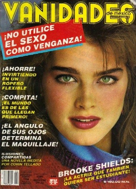 VANIDADES (Mex) magazine side cover   1984