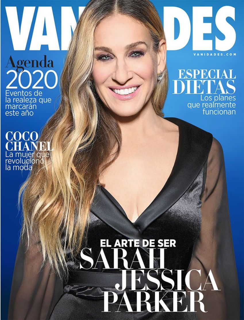 VANIDADES (Mex) magazine side cover  January 2020