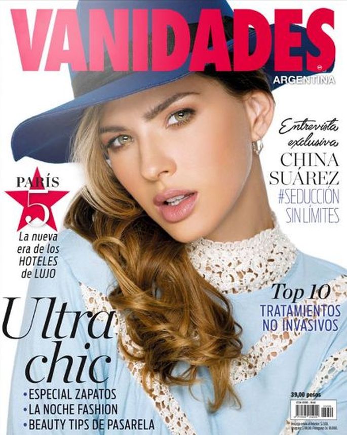 VANIDADES ARGENTINA magazine side cover  May 2016