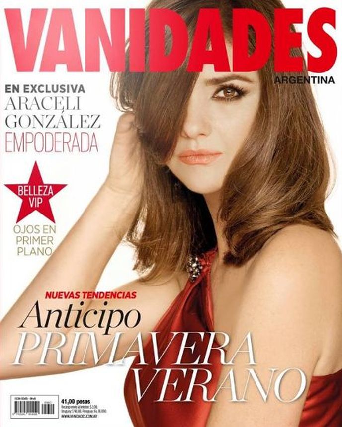 VANIDADES ARGENTINA magazine side cover  July 2016