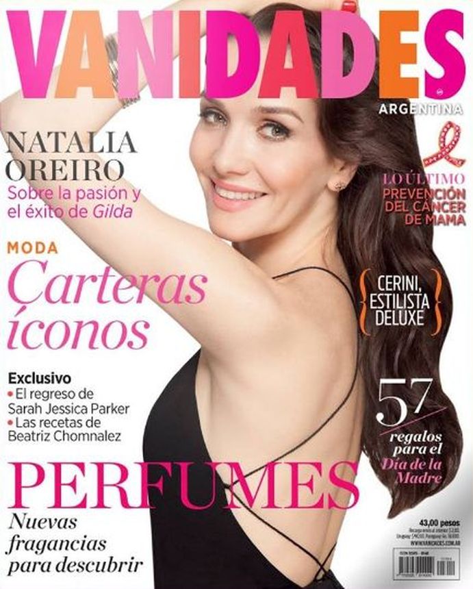 VANIDADES ARGENTINA magazine side cover  October 2016