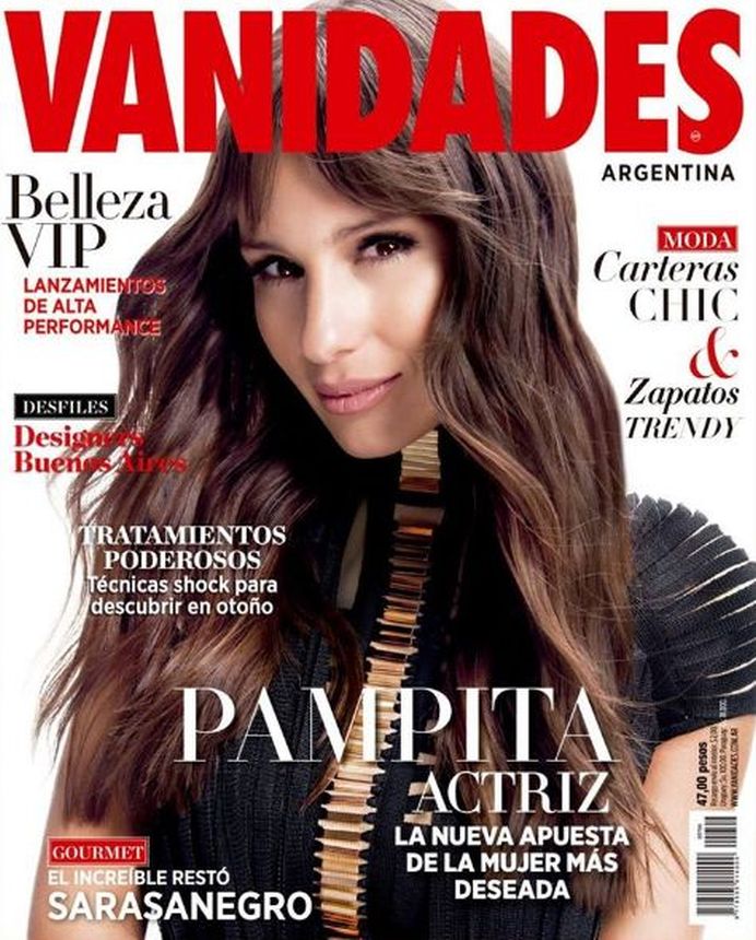VANIDADES ARGENTINA magazine side cover  April 2017