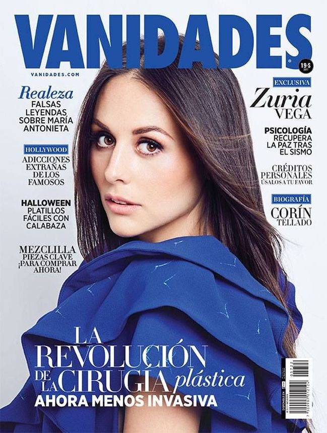 VANIDADES ARGENTINA magazine side cover  October 2017