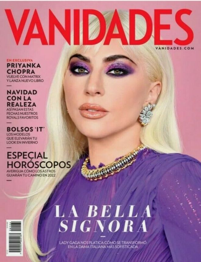 VANIDADES (Mex) magazine side cover  December 2021
