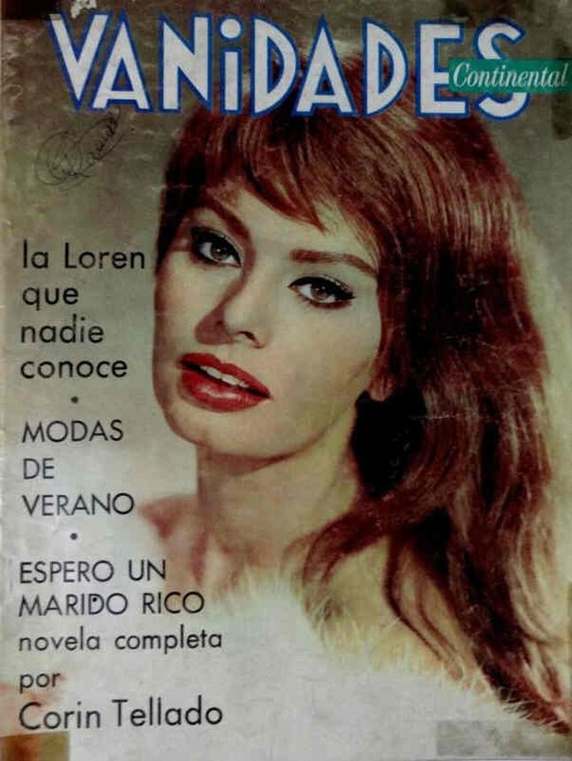 VANIDADES PERU magazine side cover  July 1961