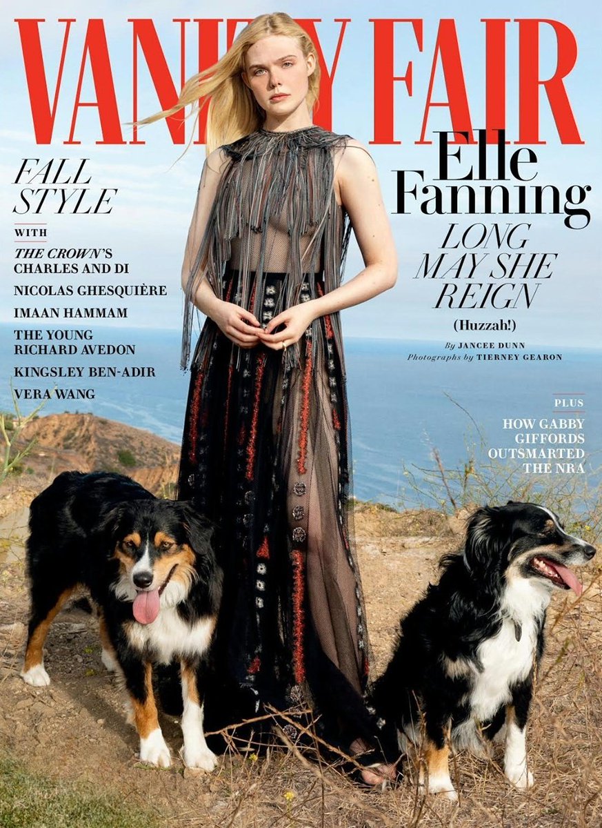VANITY FAIR magazine side cover  October 2020