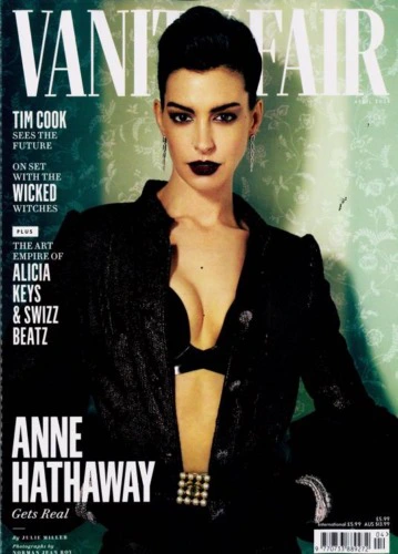 VANITY FAIR magazine side cover  April 2024