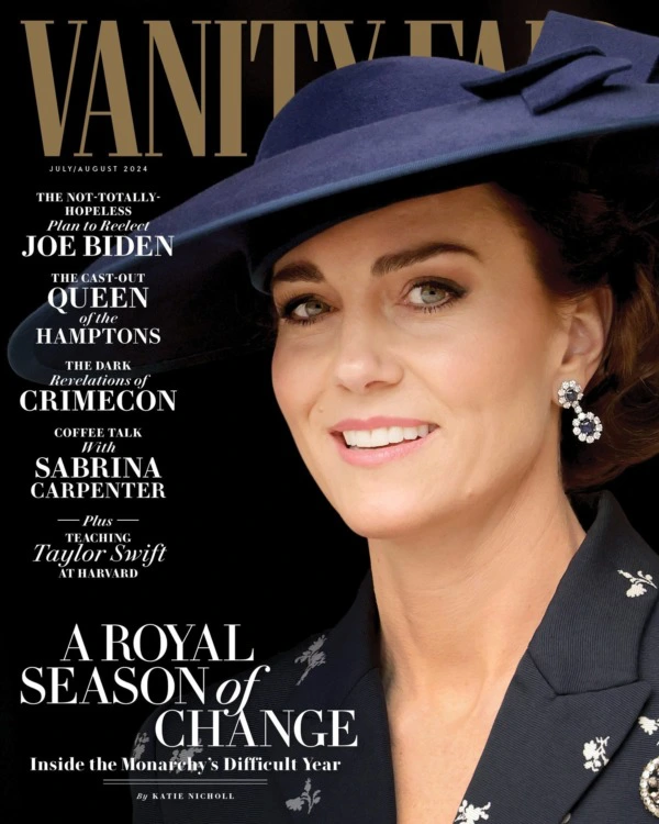 VANITY FAIR magazine side cover  July/August 2024