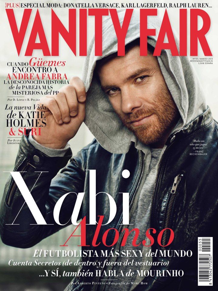 VANITY FAIR (Spain) magazine side cover Issue 55 March 2013