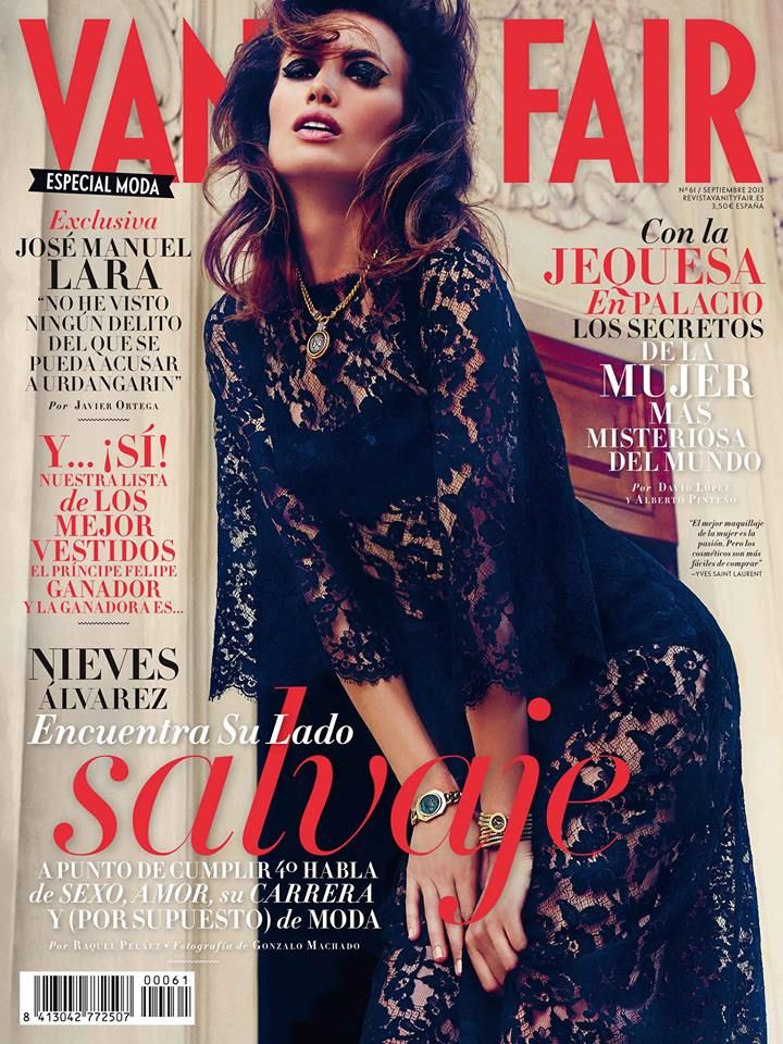 VANITY FAIR (Spain) magazine side cover Issue 61 September 2013