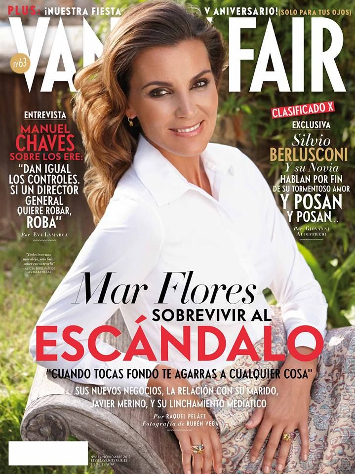 VANITY FAIR (Spain) magazine side cover Issue 63 November 2013