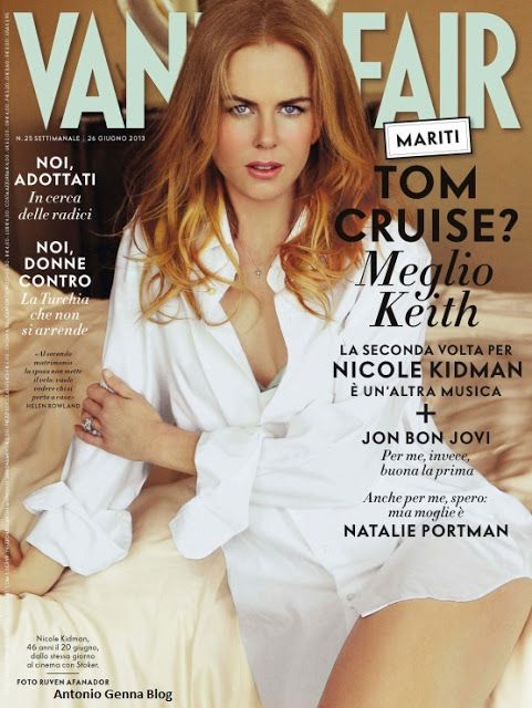 VANITY FAIR (Italy) magazine side cover Issue 25 26 June 2013