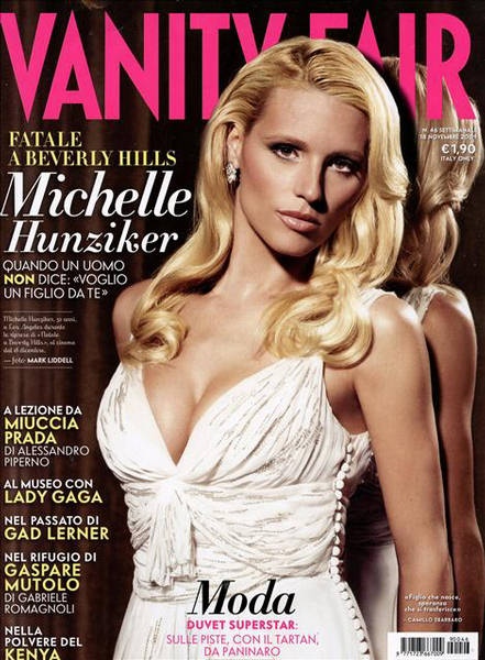 VANITY FAIR (Italy) magazine side cover Issue 46 18 November 2009