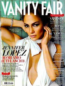 VANITY FAIR (Italy) magazine side cover Issue 40 12 October 2011