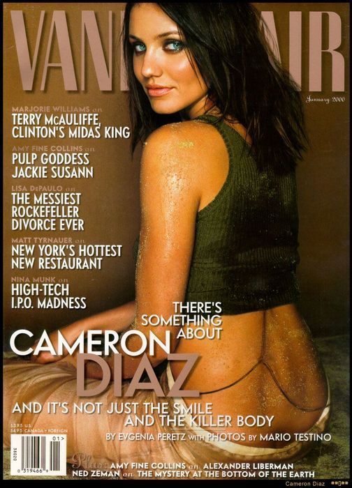 VANITY FAIR magazine side cover Issue 473 January 2000