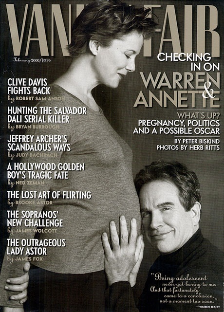 VANITY FAIR magazine side cover Issue 474 February 2000