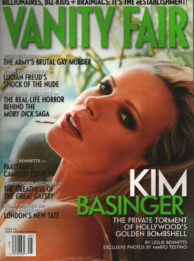 VANITY FAIR magazine side cover Issue 477 May 2000