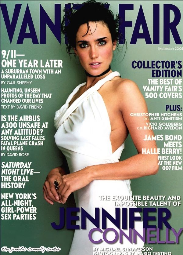 VANITY FAIR magazine side cover Issue 505 September 2002