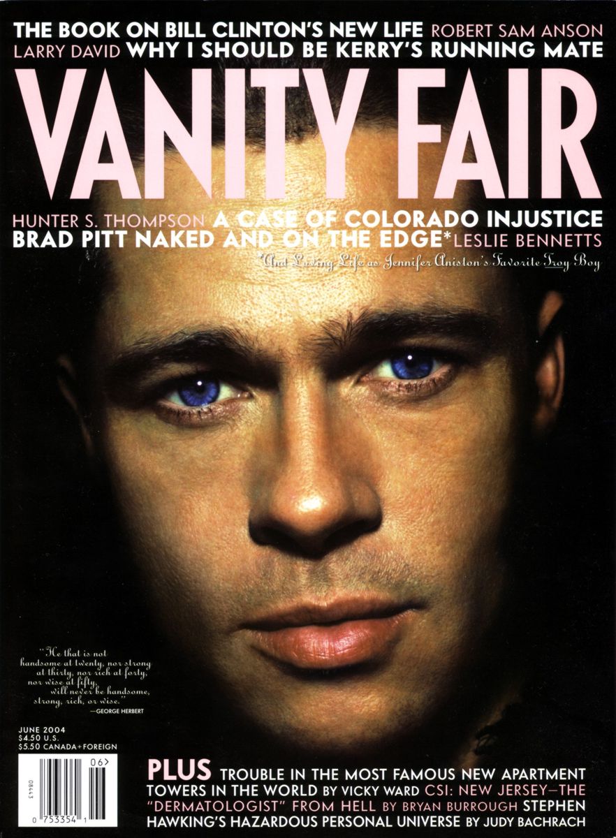 VANITY FAIR magazine side cover Issue 526 June 2004