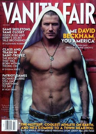 VANITY FAIR magazine side cover Issue 527 July 2004