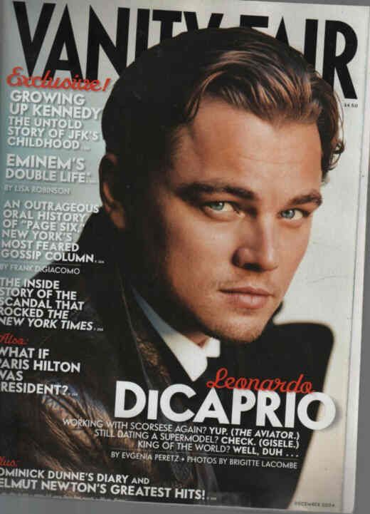 VANITY FAIR magazine side cover Issue 532 December 2004