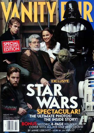 VANITY FAIR magazine side cover Issue 534 February 2005