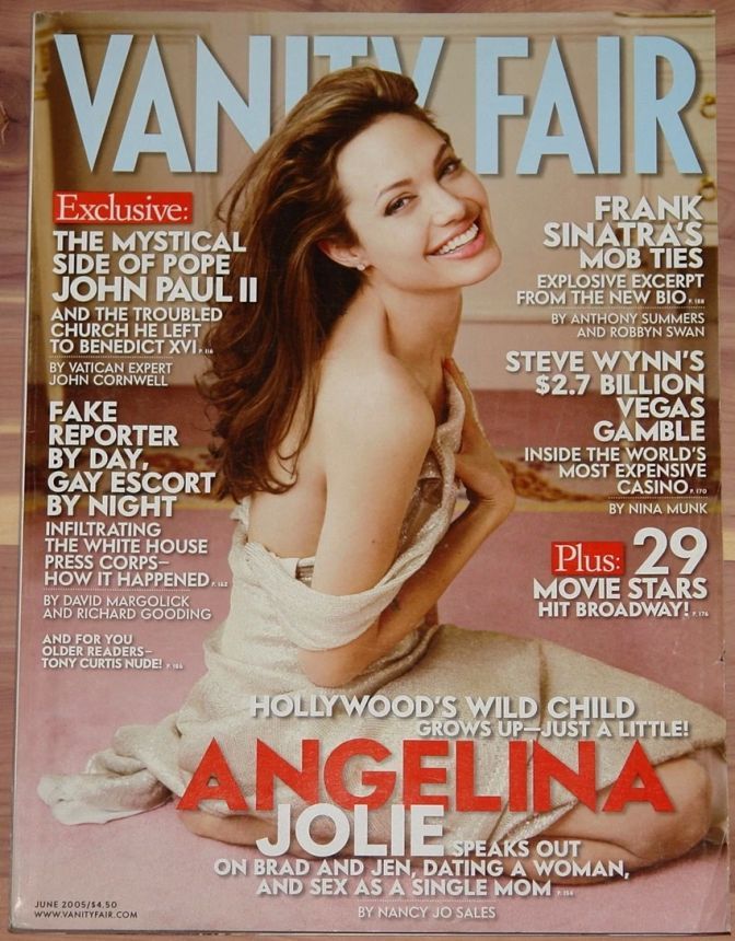 VANITY FAIR magazine side cover Issue 538 June 2005