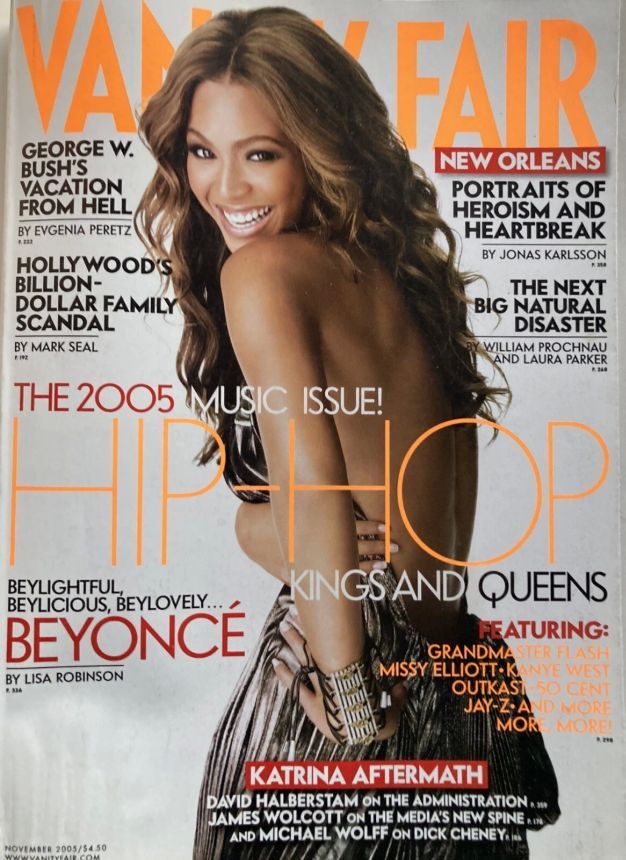 VANITY FAIR magazine side cover Issue 543 November 2005