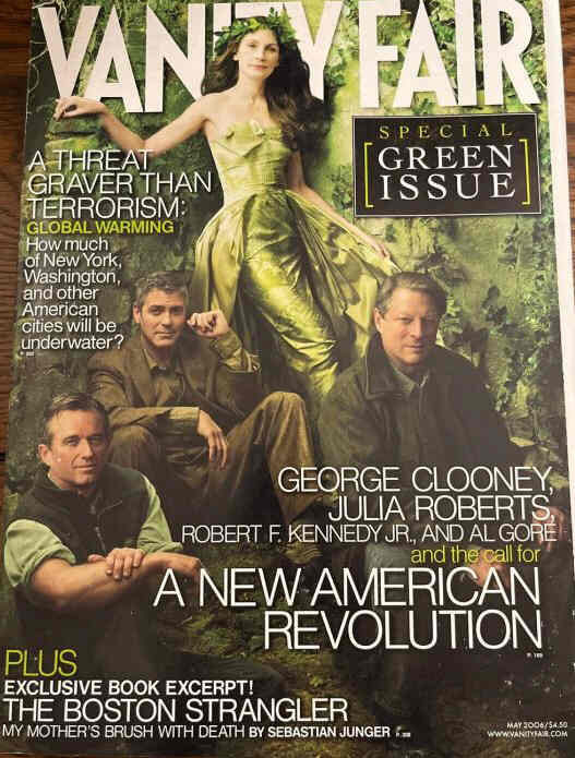 VANITY FAIR magazine side cover Issue 549 May 2006