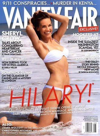 VANITY FAIR magazine side cover Issue 552 August 2006