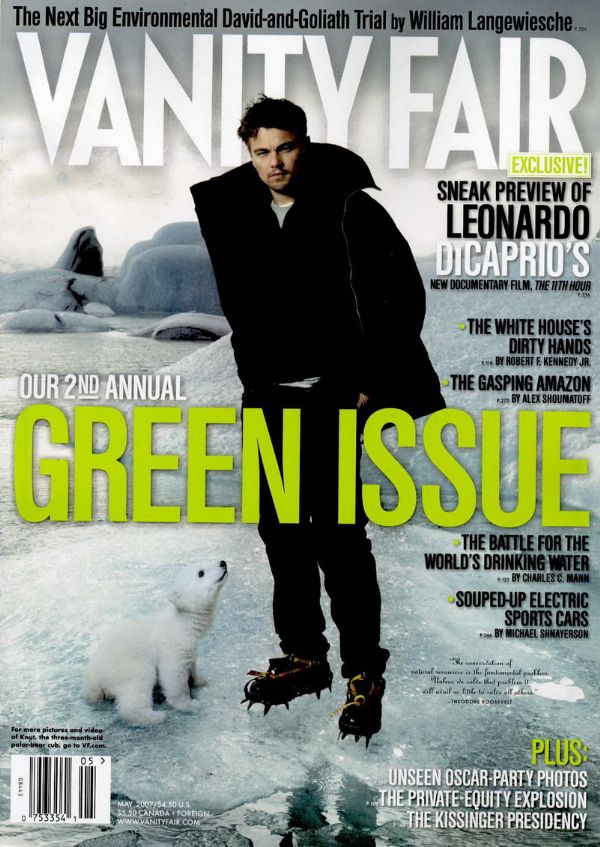 VANITY FAIR magazine side cover Issue 561 May 2007