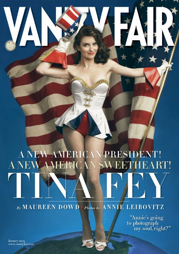 VANITY FAIR magazine side cover Issue 581 January 2009
