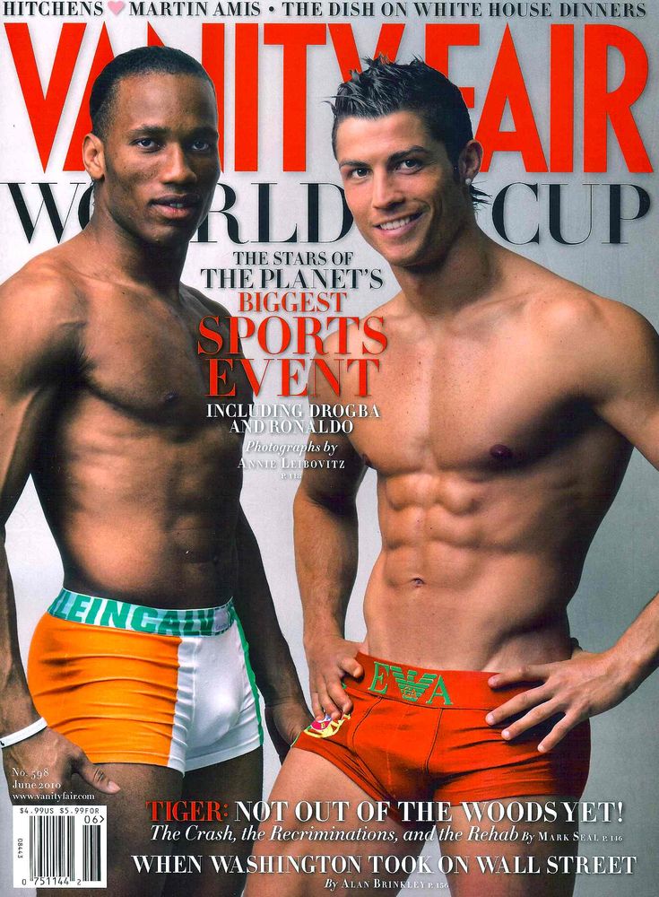 VANITY FAIR magazine side cover Issue 598 June 2010