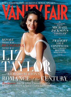 VANITY FAIR magazine side cover Issue 599 July 2010