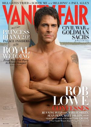 VANITY FAIR magazine side cover Issue 609 May 2011
