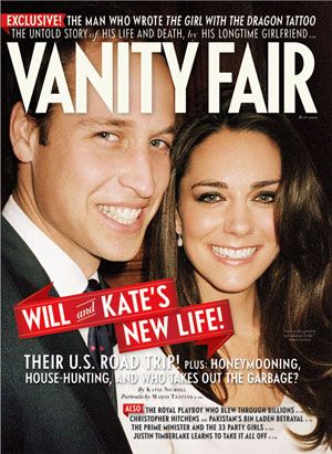 VANITY FAIR magazine side cover Issue 611 July 2011