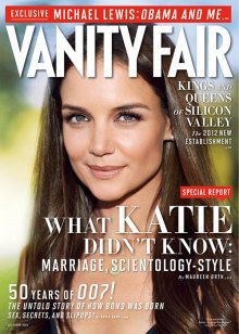 VANITY FAIR magazine side cover Issue 626 October 2012