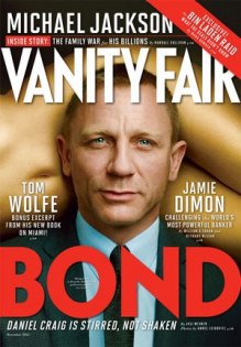 VANITY FAIR magazine side cover Issue 627 November 2012
