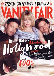VANITY FAIR magazine side cover Issue 631 March 2013