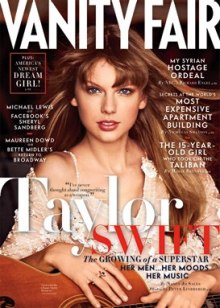 VANITY FAIR magazine side cover Issue 632 April 2013