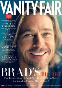 VANITY FAIR magazine side cover Issue 634 June 2013
