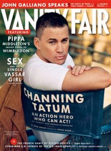 VANITY FAIR magazine side cover Issue 635 July 2013
