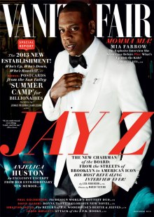 VANITY FAIR magazine side cover Issue 639 November 2013