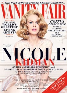 VANITY FAIR magazine side cover Issue 640 December 2013