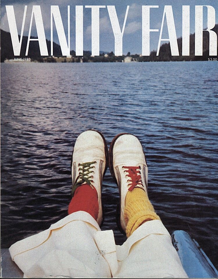 VANITY FAIR magazine side cover Issue 274 June 1983