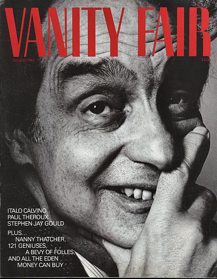 VANITY FAIR magazine side cover Issue 276 August 1983