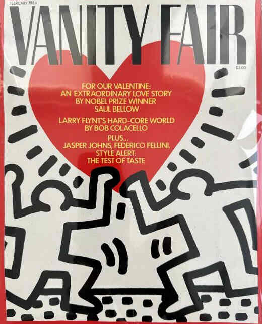 VANITY FAIR magazine side cover Issue 282 February 1984