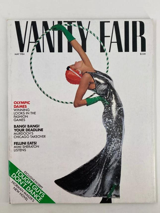 VANITY FAIR magazine side cover Issue 285 May 1984