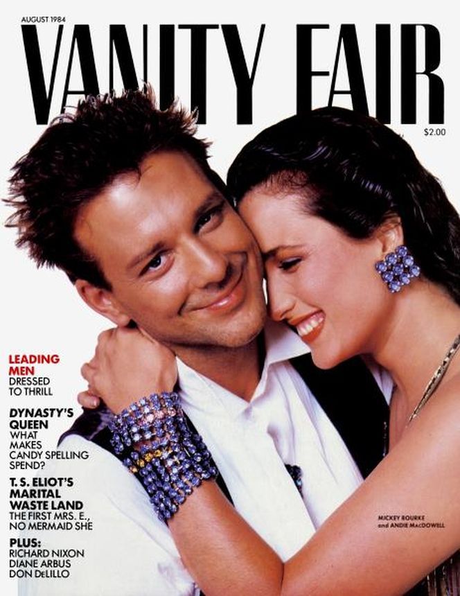 VANITY FAIR magazine side cover Issue 288 August 1984